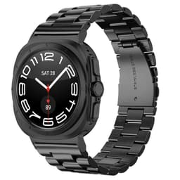 Svart reim i rustfritt stål til Samsung Watch 7 Ultra