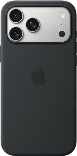 Apple iPhone 17 Pro Max silikone cover med MagSafe - Sort