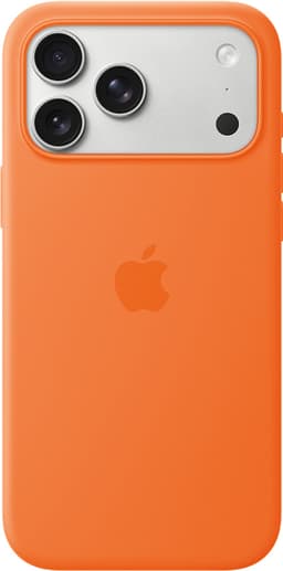 Apple iPhone 17 Pro Max silikonfodral med MagSafe - Orange