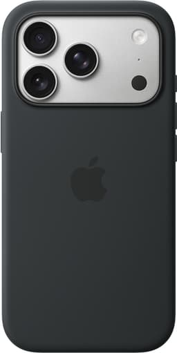 Apple iPhone 17 Pro silikonfodral med MagSafe - Svart