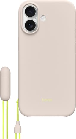 Apple iPhone 17 Kickstand mobiltelefonfodral (Kalksten)