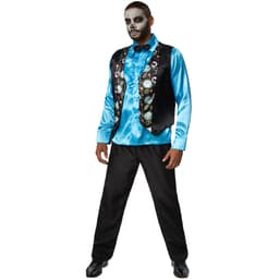 tectake Halloween Disco king kostume L