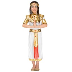 tectake Maskeraddräkt flicka Orientalisk prinsessa strl. 116 (5-7 år), vit