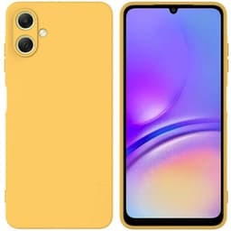 Liquid silikon skal Samsung Galaxy A07 4G - Gul