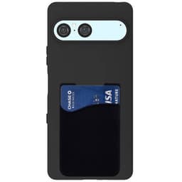 Silikone cover med kortholder Sony Xperia 10 VII - Sort