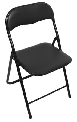 Enjoy>it® klappstol 36 x 38 x 78 cm svart