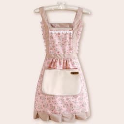 Ermeløs Forkle Prinsesseforkle - Pustende og Håndtørkende Rosa