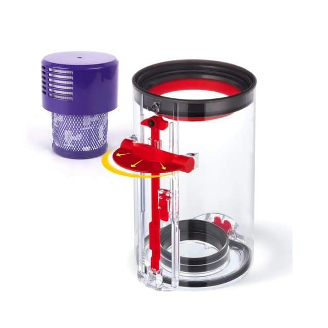 Ersättningsdammsugare och filter för Dyson V10 dammsugare
