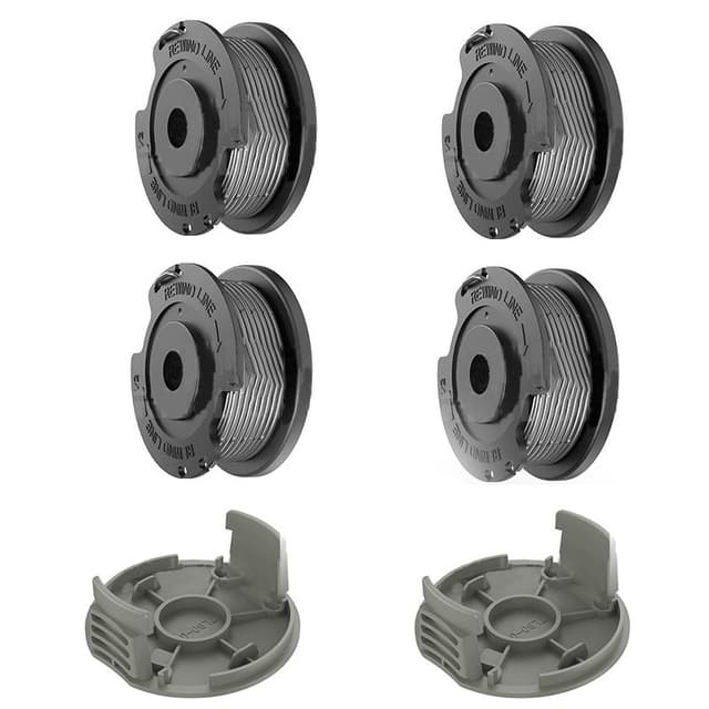 Ersättningsspole och lockset för Bosch Easy GrassCut 4-pack