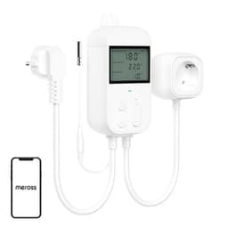 Pistorasiatermostaattinen lämpötilansäädin Meross MTS960HK (HomeKit)