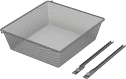 Epoq verkkokori vaatekaappiin 60 cm (harmaa)