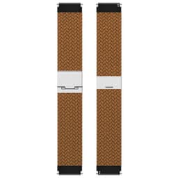 Flettet elastisk klokkereim Garmin Venu 4 (45mm) - Brun