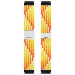 Flettet elastisk klokkereim Garmin Venu 4 (45mm) - Gradient orange