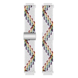 Flettet magnetisk klokkereim Garmin Venu 4 (41mm) - White Rainbow