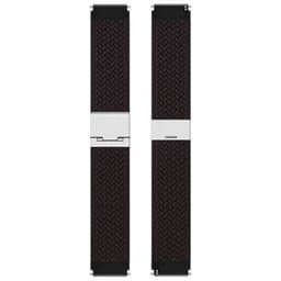 Flettet elastisk klokkereim Garmin Venu 4 (45mm) - Svart
