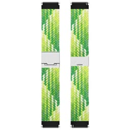Flettet elastisk klokkereim Garmin Venu 4 (45mm) - Gradient green