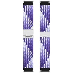 Flettet elastisk klokkereim Garmin Venu 4 (45mm) - Gradient purple