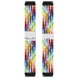 Flettet elastisk klokkereim Garmin Venu 4 (45mm) - Pride edition