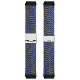 Flettet elastisk klokkereim Garmin Venu 4 (45mm) - Blågrønn
