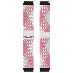Flettet elastisk klokkereim Garmin Venu 4 (45mm) - Pinkwhite