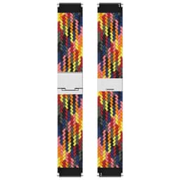 Flettet elastisk klokkereim Garmin Venu 4 (45mm) - Rainbow
