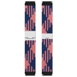 Flettet elastisk klokkereim Garmin Venu 4 (45mm) - Blue powder