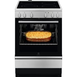 Electrolux komfyr keramisk LKR64004NX (59.6cm)