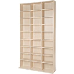 tectake Reol Christel 180x102x23,5cm 102 x 23.5 x 180 cm Bøg
