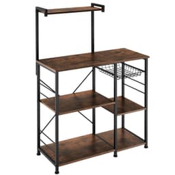 Kökshylla Crawley 90x40x131,5cm