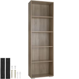 Bogreol Lexi 5 rum 60x30x190cm