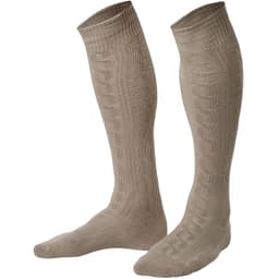 Knästrumpor beige