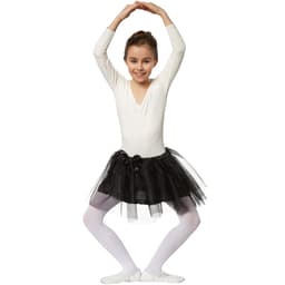 Barn-ballerinakjol svart