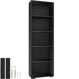 Bogreol Lexi 5 rum 60x30x190cm