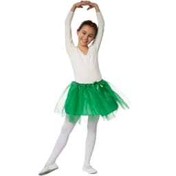 Barn-ballerinakjol grön