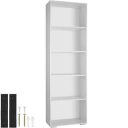 Bogreol Lexi 5 rum 60x30x190cm