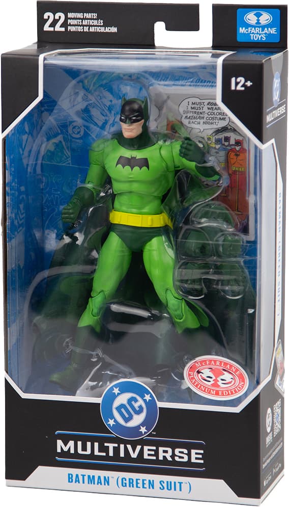 McFarlane DC Multiverse actionfigur (grön Batman, 18 cm)