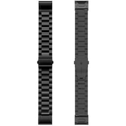 Kellon ranneke ruostumatonta terästä Garmin Instinct 3 (45mm) - Must