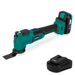VONROC Multiverktyg 20V – Sladdlöst | Inkl. 2,0Ah Batteri & Snabbladdare | 6 hastigheter