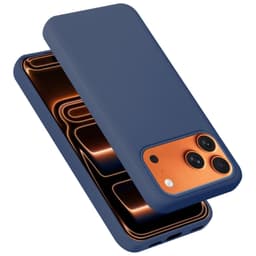 iPhone 17 PRO Deksel Case Cover (Blå)