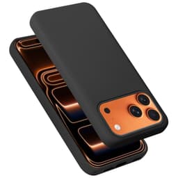 iPhone 17 PRO MAX Deksel Case Cover (Svart)