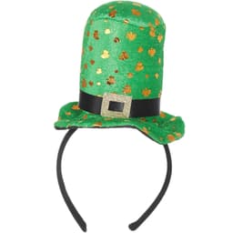 St. Patrick’s Day minicylinderhatt gyllene klöver