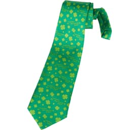 St. Patrick’s Day Slips med Kløverblade og skrift