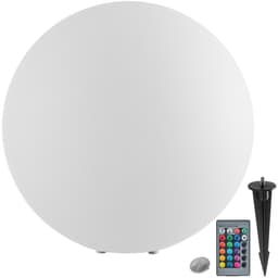 tectake Klotlampa Luminous Globe, LED, med fjärrkontroll L (Ø 50 x 50 cm)