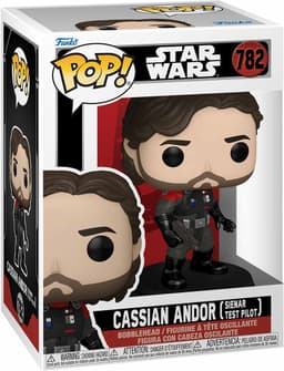 Funko POP! Star Wars Cassian Andor figur (chans för Chase)