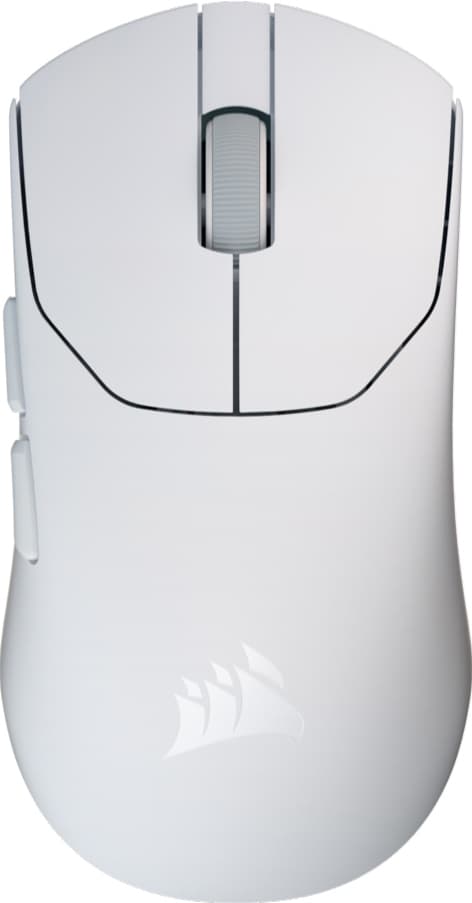 Corsair Sabre v2 Pro Ultralight trådlös mus (vit)