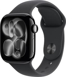 Apple Watch S11 42mm CEL (Jet Black Aluminium/Black Sport Band) S/M