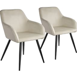 Karmstol Marilyn i sammetstyg