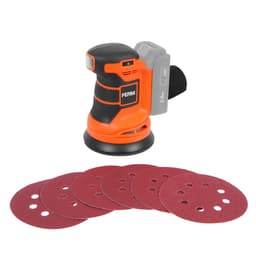 FERM ESM1014 Rondsliber 20V – Ø125mm | Solo | AX/FX-Power kompatibel | Ekskl. akku og oplader