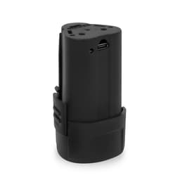 FERM CDA1188 Batteri 12V 2.0Ah Li-Ion – USB-C opladning – Kompatibel med AX-Power værktøj