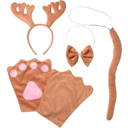 Accessories-sæt Elg kostume